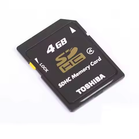 5-10PCS/Toshiba 4GB SD Card SDHC Class 4 Flash Memory Card C4 P-SDHC4G4 Genuine High Speed Memory SD