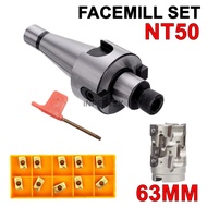 Paket Arbor Set NT50 FMB27 Facemill 63mm Insert APMT 11/16 EAP Milling