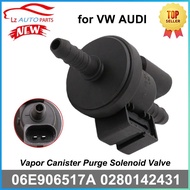 1pcs Vapor Canister Purge Solenoid Valve 0280142431 06E906517A for for VW Golf Jetta Passat Beetle A