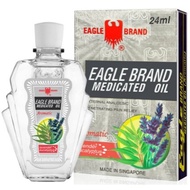 (BUNDLE OF 12) Eagle Brand Medicated Oil (Aromatic Lavander Eucalyptus ) 24ML NEW STOCK