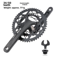 MEROCA | Integrated Hollow Crankset 50/34T 10/11 Speeds