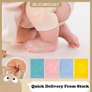 Newborn Knee Pad Infant Knee Pad Elbow Pad Infant Creeping Knee Pad Smiling Face Colorful Knee Pad