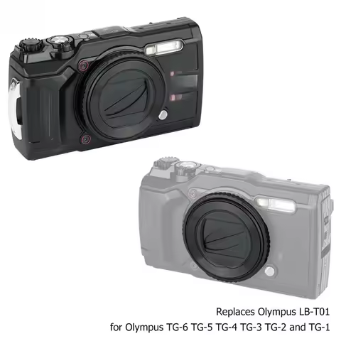 WYORESY LB-T01 Lens Protective Cover Compatible with Olympus TG7 TG6 TG5 TG4 TG3 TG2 TG1 Tough Water