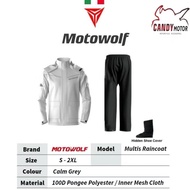 Motowolf Multis Premium Motorcycle Raincoat