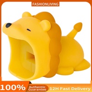 [Ander Online] (Banned in Japan  bite a lion size: 6.5x3.5x4cm) Data cable protective cover PVC mate