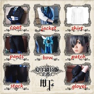 Anime Black Butler Kuroshitsuji Cosplay Ciel Phantomhive Cos Japan Clothes Carnaval Costume Suits Wi