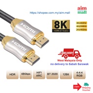 8K HDMI 2.1 UHD HDMI Cable 4K HDMI 2.0 Cable 8K HDMI 2.1 Cable 4K HDMI 2.0 Cable HDMI to HDMI Cable