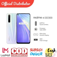 realme / hp murah cuci gudang / REALME 6 RAM 4/128GB / FULLSET RESMI TERMURAH [BISA COD] / HP DEMOLIVE