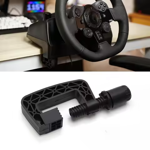 Black Steering Wheel System Fixing Clamp For Logitech G25 G27 G29 G920 G923 Driving Force GT Steerin