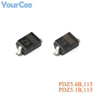 100pcs/50pcs PDZ5.6B,115 PDZ5.1B,115 SOD-323 Zener Diode PDZ5 Z8 Z9 IC Chip BZX84J PDZ16B PDZ18B PDZ