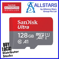 *NEW* SANDISK 128GB SQUAB  ULTRA A1 MICROSDHC MEMORY CARD / UHS-I / U1 / UP TO 140MB/S READ (SDSQUAB