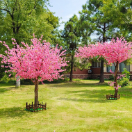 Artificial Peach Tree Ornamental Tree Wishing Tree