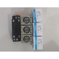 MINI Timer Omron H3Y-2 / H3Y2 Delay Timer Relay 5S 30S 60S + socket - 60S - 5s - 5s