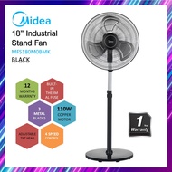 Midea 18" Industrial Stand Fan  MFS180M0BMK KHIND SF1805 / Kipas Berdiri 18inch Kipas stand Besar Ku