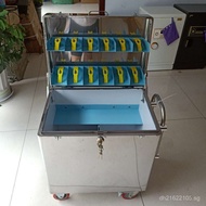 Stainless Steel Safe Deposit Box Cash Box Bank Cash Transport Box Toolbox Stainless Steel Polycarbon