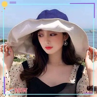 YEW Bucket Hat Men Women Panama Hat Anti-UV Foldable Sun Hat