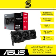 ASUS PRIME Radeon RX 9070 XT OC Edition 16GB GDDR6 Graphics Card