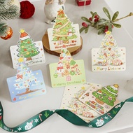 Christmas ins Cartoon Greeting Card Gift Card Flower Shop Gift Small Card Manufacturer Wholesale Ble