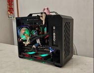 mATX 小型水冷台機|平價1440p電競|RTX 2080 8GB|Intel i5-4460|2TB HDD|256GB SSD|16GB RAM|Gigabyte/Asus/電競台機/砌機/海景