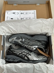 Unaffected x  Asics Gel-Kayano 14 緩震保護防滑 低幫 休閑跑步鞋 男款 黑銀