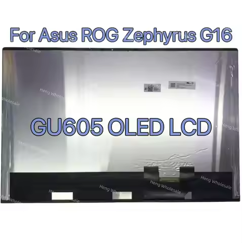 16.0 Inch For Asus ROG Zephyrus G16 GU605 GU605M ATNA60DL01 OLED LCD Screen With Touch Assembly