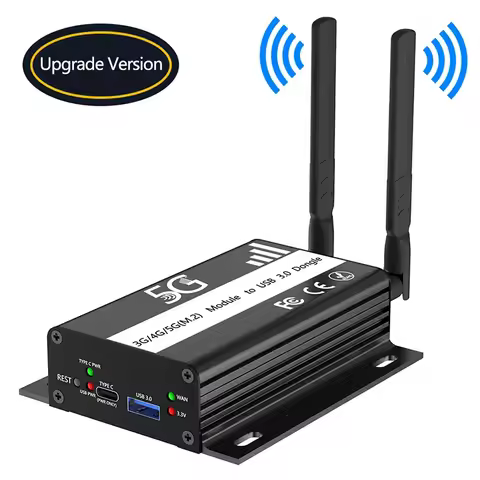 M.2 NGFF Key B to USB 3.0 Adapter with SIM Card Slot M2 to USB Wifi Dongle Additional Power Supply S