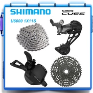 FGTRE SHIMANO CUES 1X11Speed U6000 Groupset คันเปลี่ยนเกียร์ SL-U6000-11R Derailleur ด้านหลัง CS-LG4