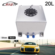 Car Modification Parts 20L Sub-Fuel Tank Aluminum Alloy Cushioning Tank Mirror Polishing 5 Gallon Pl