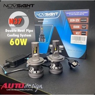 NOVSIGHT A500-N37 H4 H1 H3 H7 H8 H11 H16 HB3 HB4 HIR2 Car LED Lights