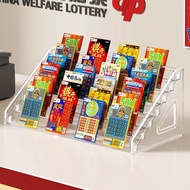 [in stock] Scratch-off lottery display stand, lottery display box, comprehensive collection of welfa