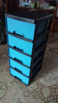 Rak 5 Tingkat Simpan Barang / 5 Tier Drawers Plastic Cabinet / Plastic Drawer / Storage Cabinet