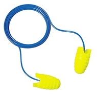 ▶$1 Shop Coupon◀  3M Ear Plugs, 200/Box, E-A-Rsoft Grippers 312-6001, Corded, Disposable, Foam, NRR