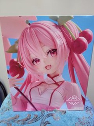 美少女公仔 - Taito AMP+ 初音未來 櫻花 Miku 有盒 $90