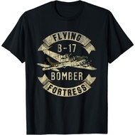 Vintage B-17 Bomber Ww2 Plane Aviation Airplane T-Shirt Gift