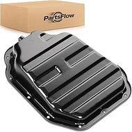 264-539 Lower Engine Oil Pan with Drain Plug Compatible with Nissan Rogue 2008-2015 L4 2.5L Replace 