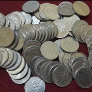 koin asing 10 cent ringgit malaysia