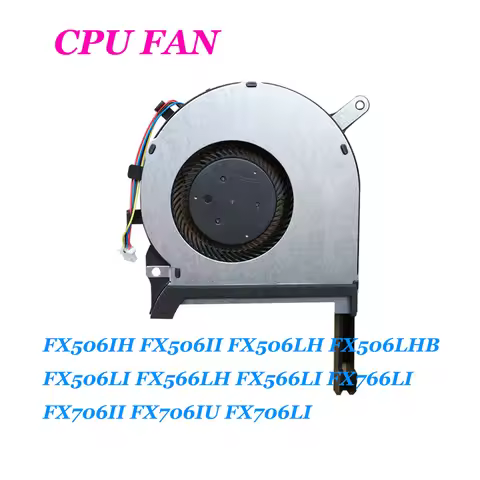 Laptop CPU\GPU FAN For ASUS FX506IH FX506II FX506LH FX506LHB FX506LI FX566LH FX566LI FX766LI FX706II