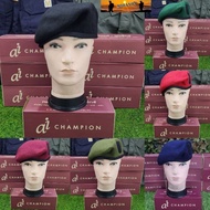 ai-Shaped Beret Champion Model Fabric Edge