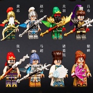 Three Kingdoms Little Hero Minifigure Building Blocks Compatible Lego War Ma Lu Bu Zhao Yun Guan Yu 