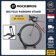 ROCKBROS Bike Parking Rack Carbon Steel Foldable MTB Stand Stable Road Bicycle Parking Frame Foldable Bike Wheel Holder