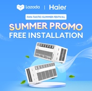 Haier Summer Promo Free Installation Aircon [freebies only do not buy]