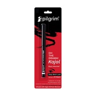 Pilgrim Black Mischief Kajal Smudge & Waterproof Single Stroke Matte Finish Lasts Up To 12Hrs | Kaja