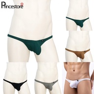 Mens Underwear Low Waist Pouch Pure Cotton Sexy Soft Thong Ventilation