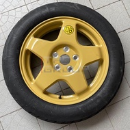 ALPHARD,VELLFIRE,NX200T SPARE TYRE (COMPLETE)/TYRE ONLY/BRACKET