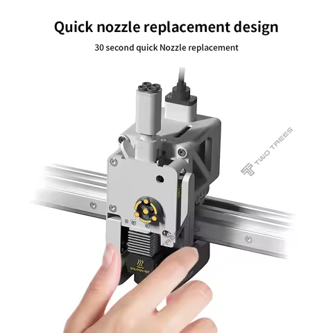 Bambu Lab A1 Mini / A2L Hotend Assembly with Hardened Steel Nozzle & Silicone Socks for Bambulab A1 