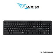 Alcatroz KB1000 Silent USB Wired Keyboard