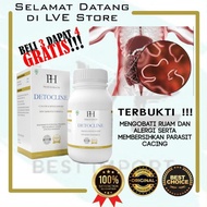 Detocline Impor Asli Promo Detox Cleansing Parasit Cacing Bau Mulut