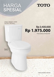 Closet Duduk Toto CW 422 J / SW 422 JP Promo Special Offer