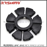 Rubber Dampers Sprocket hub wheel Rim bushing Rear Wheel For Suzuki GS125 EN125 GN125 motorcycle
