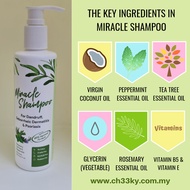 Ch33ky Miracle Shampoo (Therapeutic Shampoo for Dandruff, Itchy Scalp, Scalp Eczema & Psoriasis)